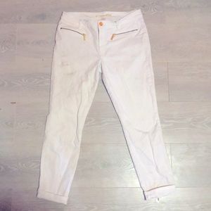 Michael Kors Size 8 WHITE Capris